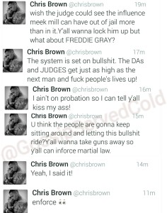 Chris Brown Meek Mill probation violation