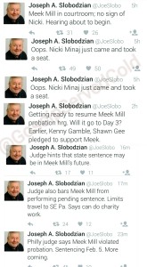 Philadelphia criminal court reporter details occurrences inside the court room for Meek Mill's case.