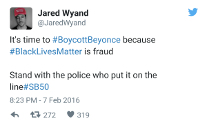 Boycott Beyonce tweet 2