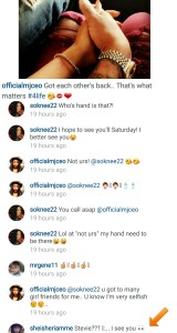 Ms. Jackson's friends confirm it's Stevie in the picture. Peep the last comment on Ms. Jackson's page. 