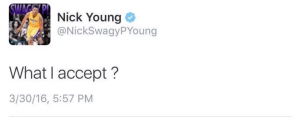 Nick Young tweet D'Angelo Russell