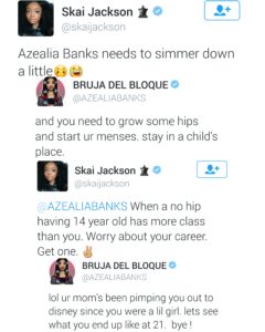 Skai Jackson vs Azealia Banks1