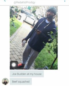 Joe Budden squash beef with Drake fans ovo