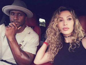 Reggie Bush and wife Lilit Avagyan-Bush.