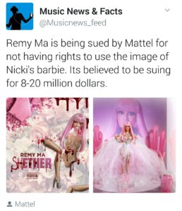 nicki minaj mattel barbie doll