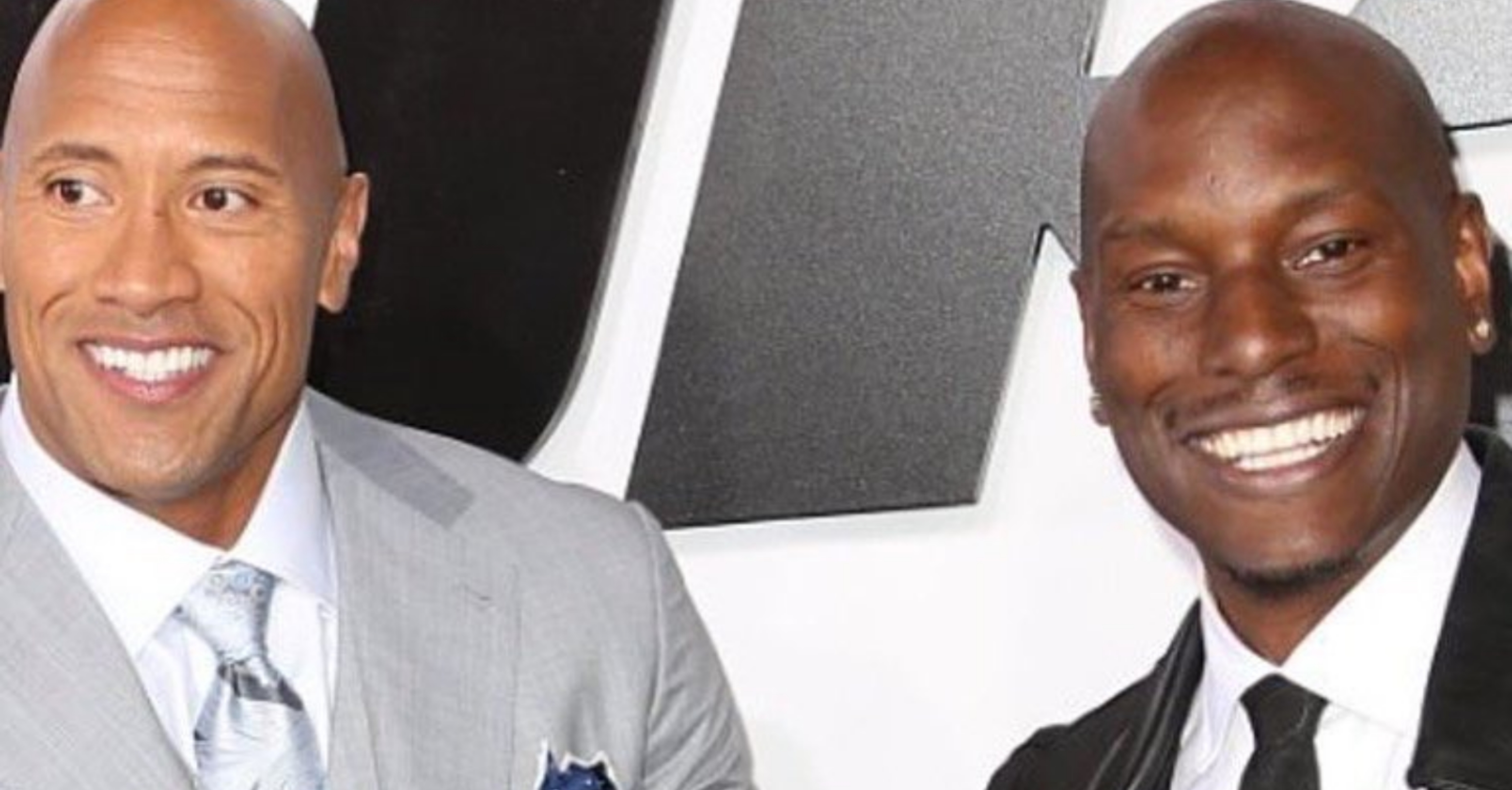 Dwayne Johnson Tyrese cover