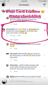 Cardi B Says Offset’s EX Hacked His iCloud & Released Videos Of Cardi ...